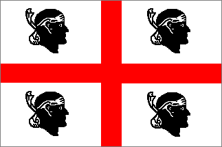 Szardínia zászlaja